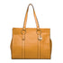 Borsa a spalla ocra effetto intrecciato Carrera Jeans Florence, Brand, SKU b511000260, Immagine 0